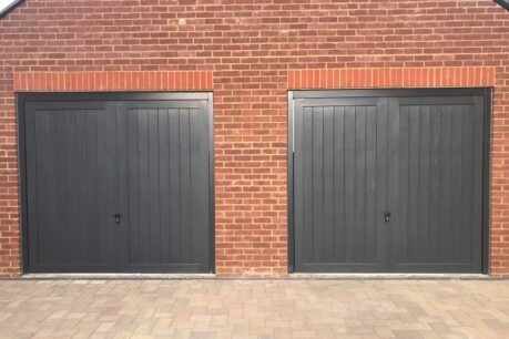 CDC Kingston Anthracite Up and Over Garage Door
