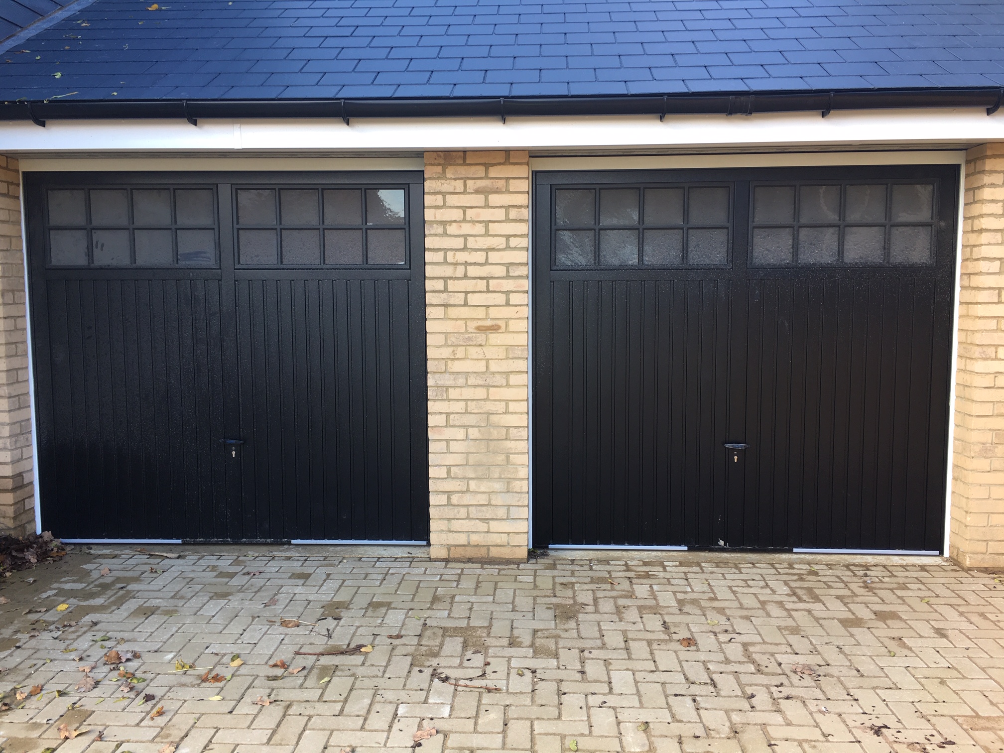 Novoferm Steel Berwick Anthracite Black Garage Doors