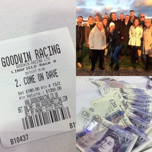 Team Outing to Lingfield Races with Lucky Ticket and Cash