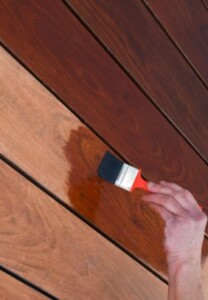 Prepping Staining A Wooden Garage Door Wessex Garage Doors