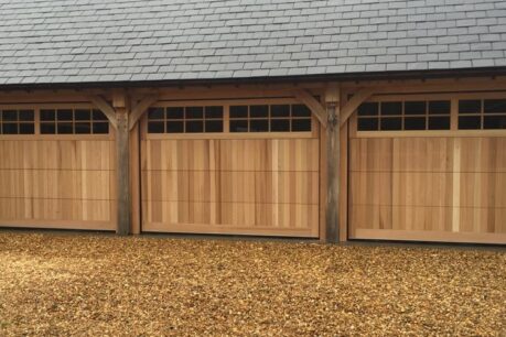Timber Sectional Garage Doors